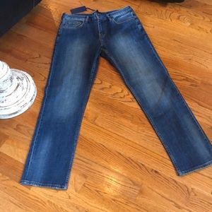 Five Four Relaxed Fit Blue Jeans NWT Size 33